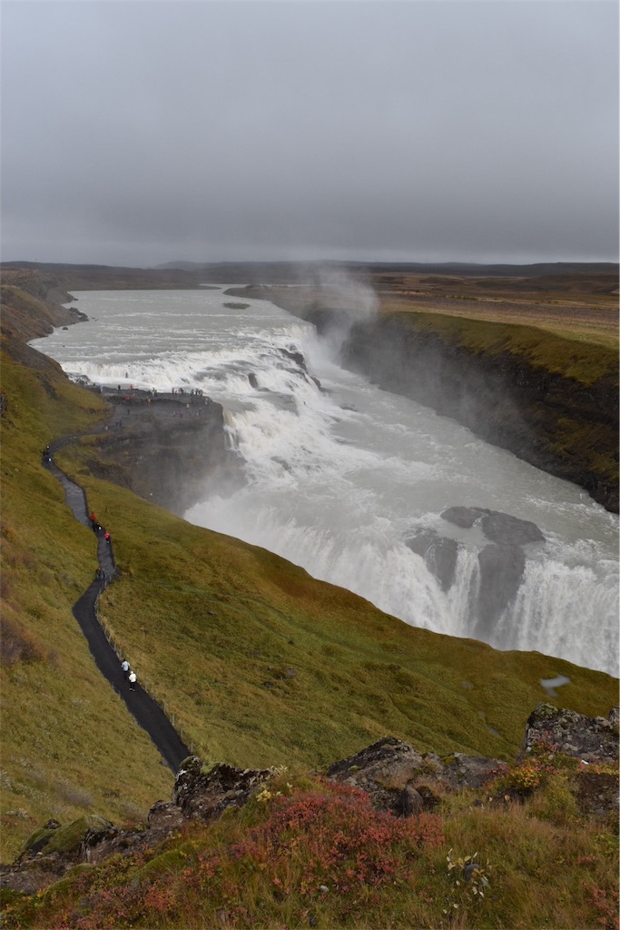 黄金の滝 間欠泉 地球の割れ目 ゴールデン サークル ツアーへ 55歳からのアイルランド留学日記