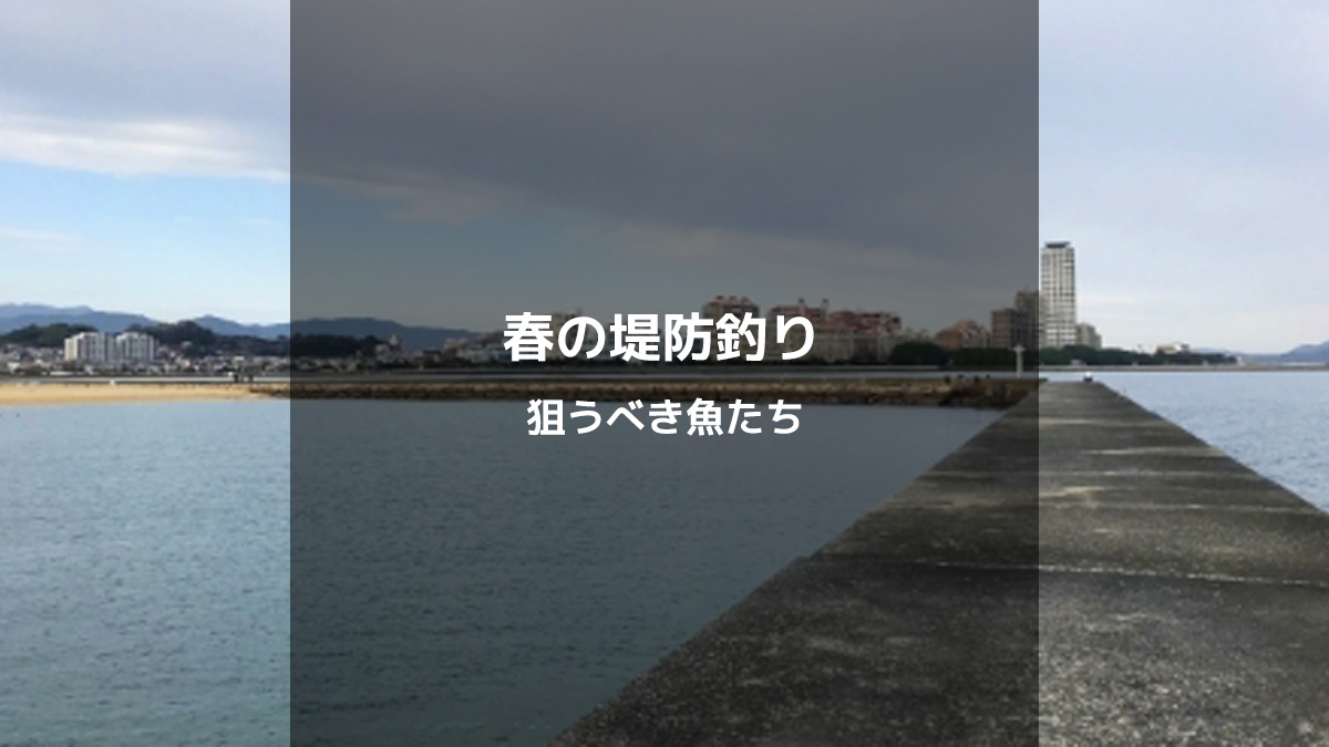 春（3月・4月・5月）の釣り 堤防からの釣れる魚