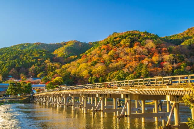 嵐山・渡月橋周辺