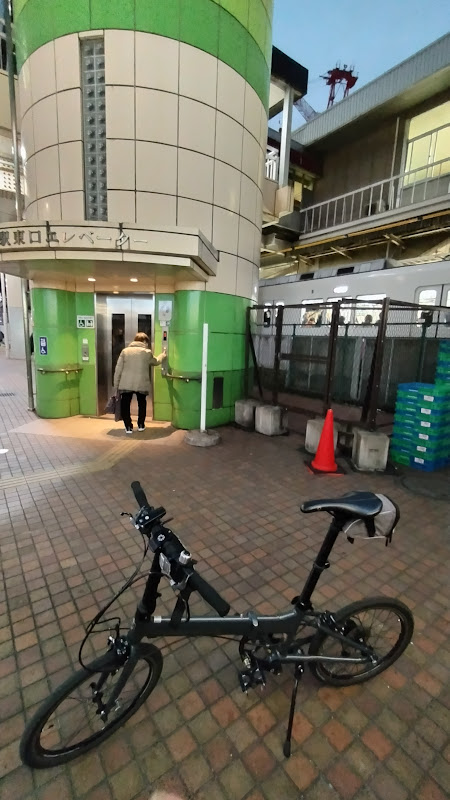 輪行スタイルから走行スタイルへ