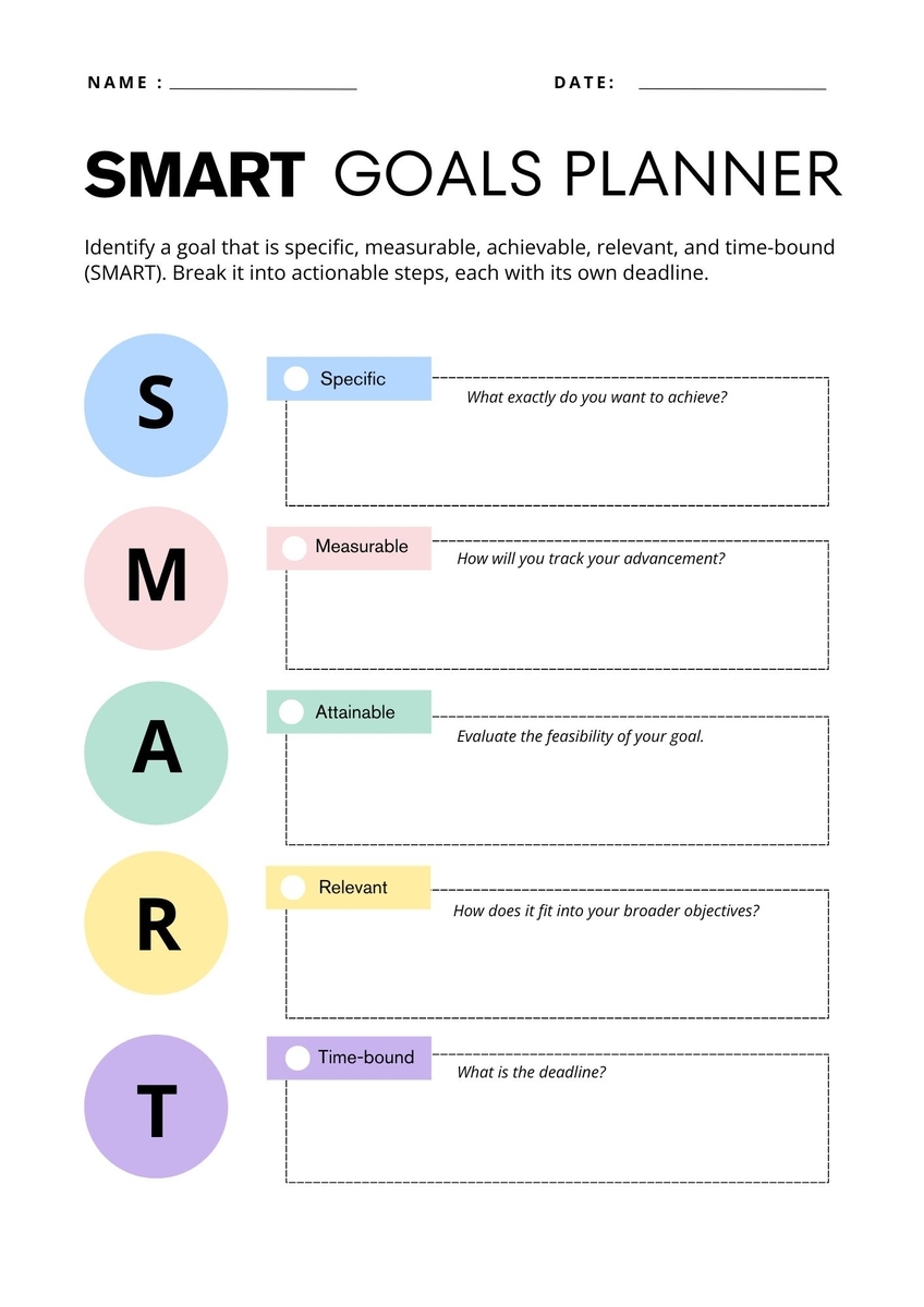 SMARTゴール 目標設定 - 人生の棚卸し!ノートを使って暮らしを整理する方法