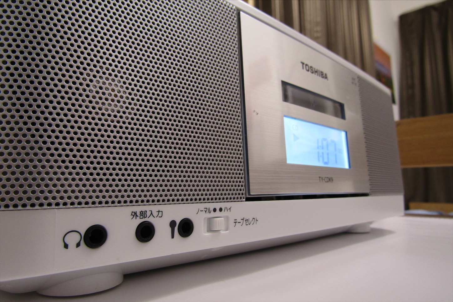東芝 TY-CDK9(W) TOSHIBA CDラジオカセットレコーダー TY-CDK9（W 