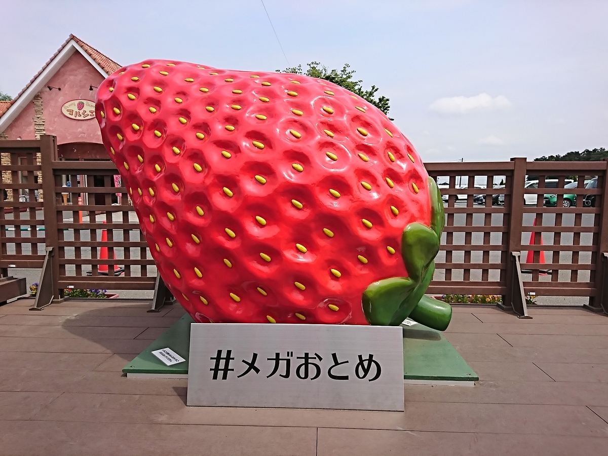 果物のオブジェ(苺)