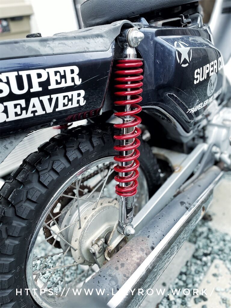 スーパーカブ純正足回り ホンダ(純正) クロスカブ純正サスペンション のパーツレビュー