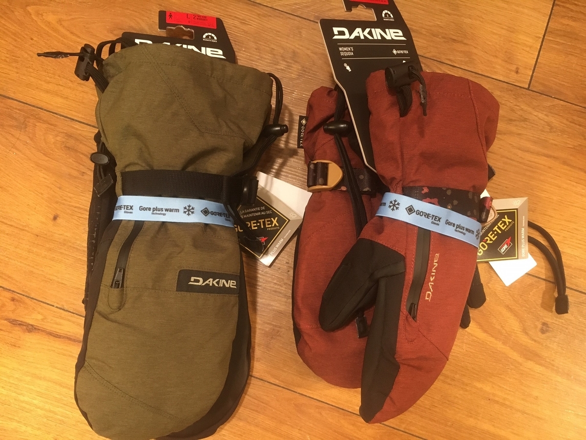 今だけ、5000円引き！DAKINE GORE-TEX ミトン ブラウン-最大80