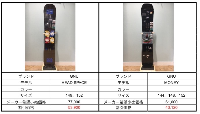21-22モデル・スノーボードを値下げしました！】 - NICE DAY blog