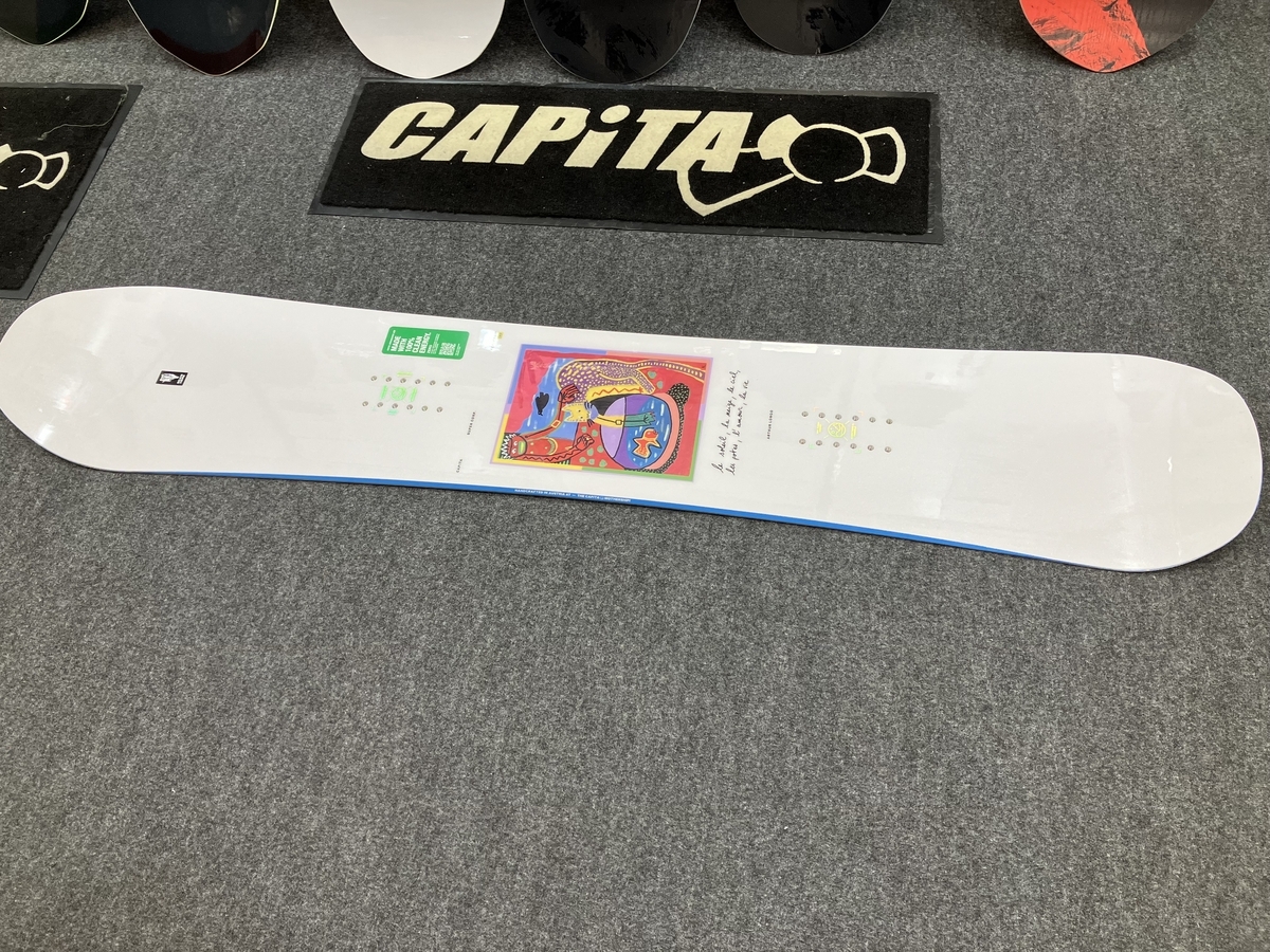 CAPITA エアロナットアーサーロンゴ AERONAUT155cmスノーボード CAPITA AERONAUT・エアロナット】2025-2026ニューモデル
