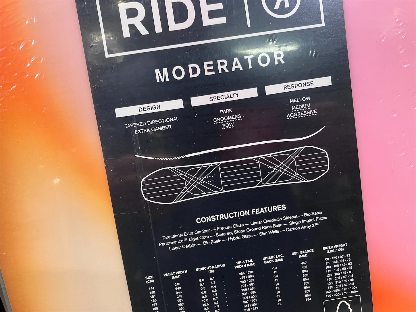 24-25 RIDE MODERATOR（ライド・モデレーター）が入荷】 - NICE DAY blog