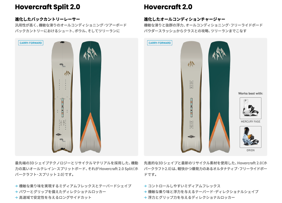 25-26 JONES HOVERCRAFT（ジョーンズ・ホバークラフト） 2.0】 - NICE
