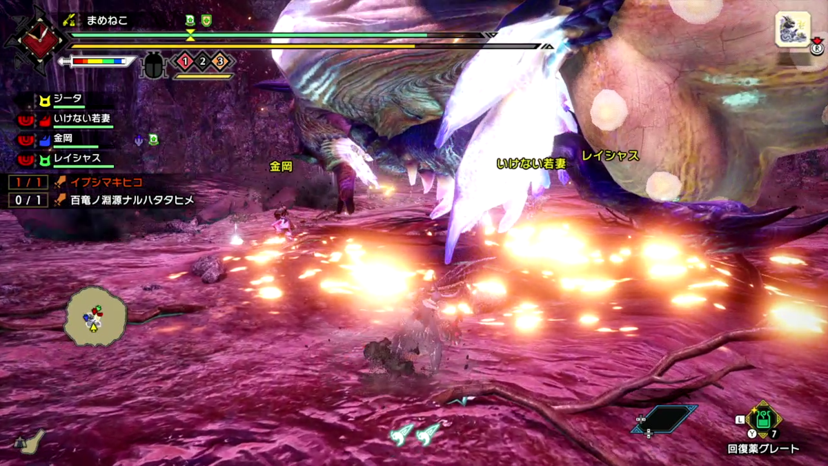 MHRise】狩日記３０２目 高難度：我ら楽土がかずいろはにリベンジです - 妻にかくれて狩ぐらし