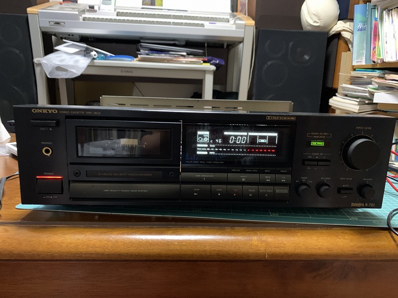 ONKYO Integra K-701 カセットデッキ オンキョー 音響機材 ジャンク