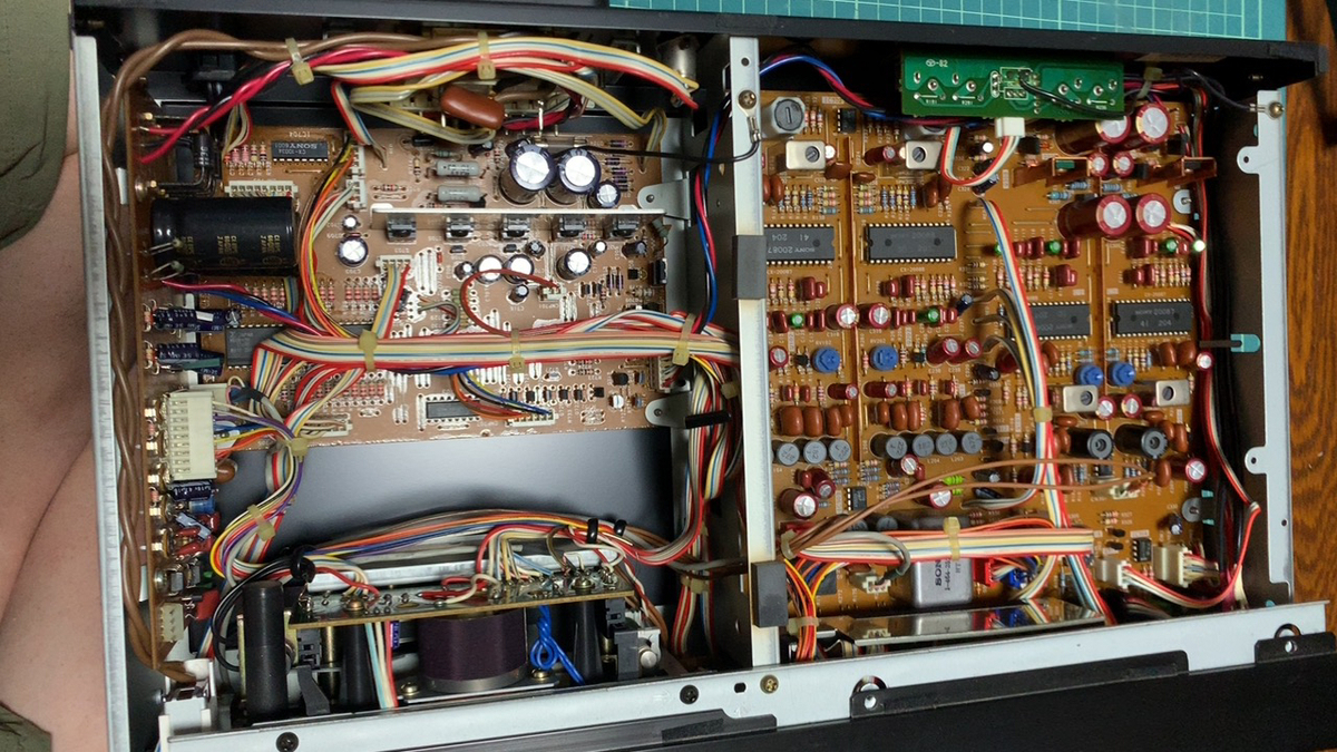 SONY TC-K555ES2 ③ - 羽田電器産業 ステレオ事業部