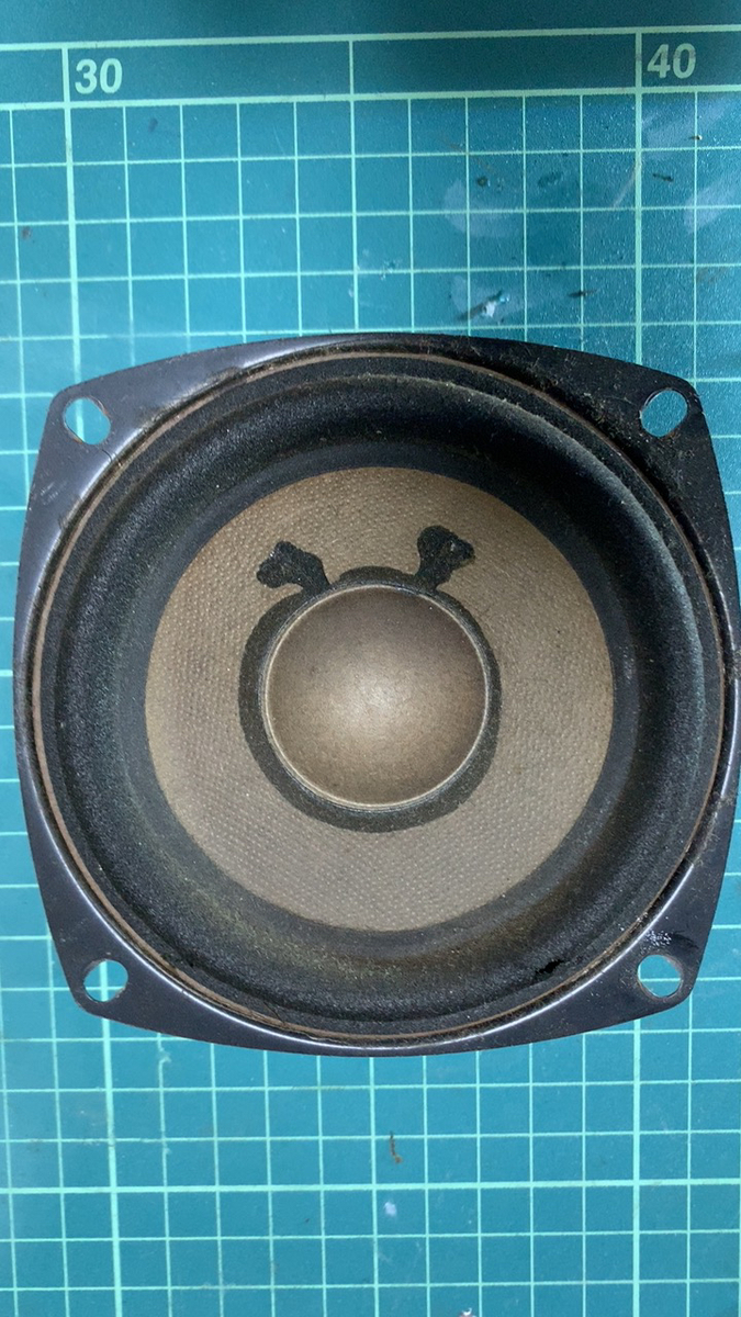 【ジャンク】 MINI HIGH POWER SPEAKER スピーカー MINI HIGH POWER SPEAKER ① - 羽田電器産業 ステレオ事業部