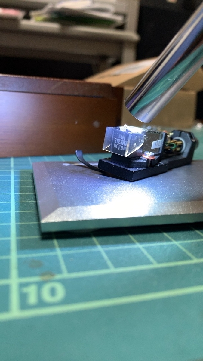 Ortofon VMS 20E Mk II 純正針+JICO交換針付き ortofon VMS20E MkⅡ - 羽田電器産業 ステレオ事業部