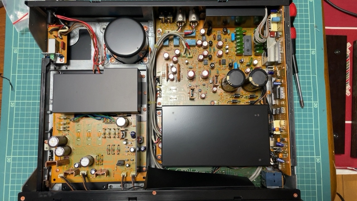 Marantz CDA-94 OPAMP交換 ② - 羽田電器産業 ステレオ事業部