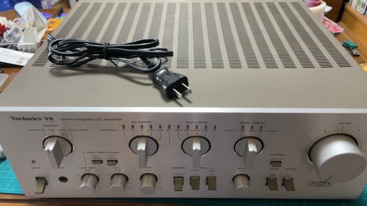 technics su-v8 年明け処分予定 technics su-v8 年明け処分予定（Technics SU-V8 - Vintage