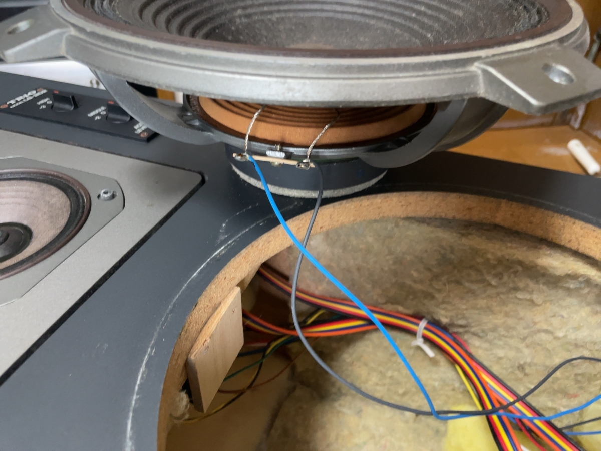 F☆TRIO LS-202 トリオ スピーカー ペア ☆ジャンク品☆