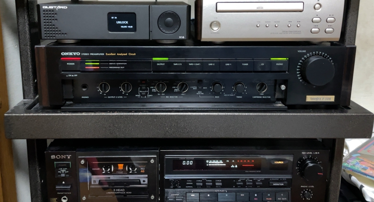 ONKYO P-308 1号機 - 羽田電器産業 ステレオ事業部