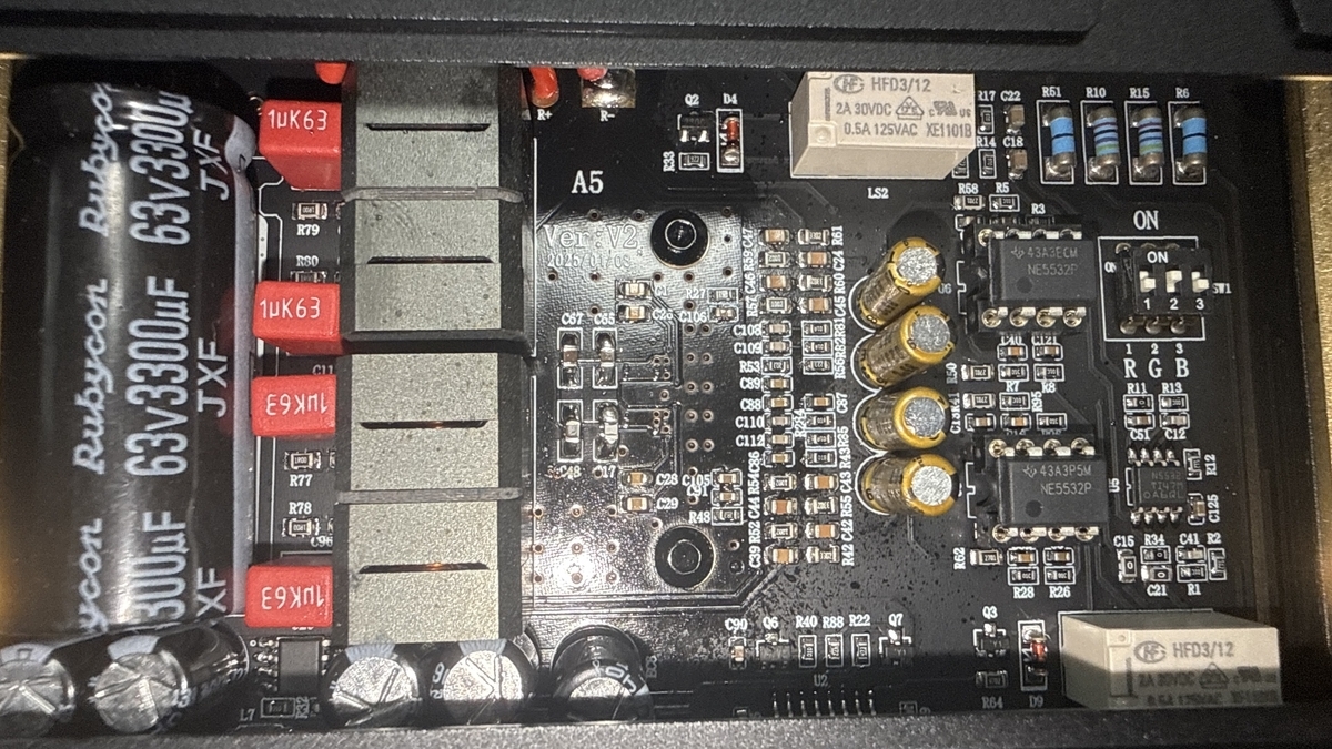 Nobsound DOKU AUDIO A5分解 - 羽田電器産業 ステレオ事業部