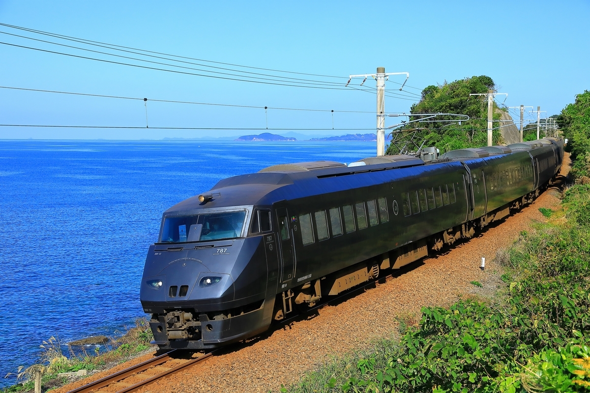 787系 肥薩おれんじ鉄道試運転
