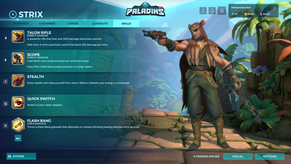 Paladins 新キャラ登場 極限さんの遊び心