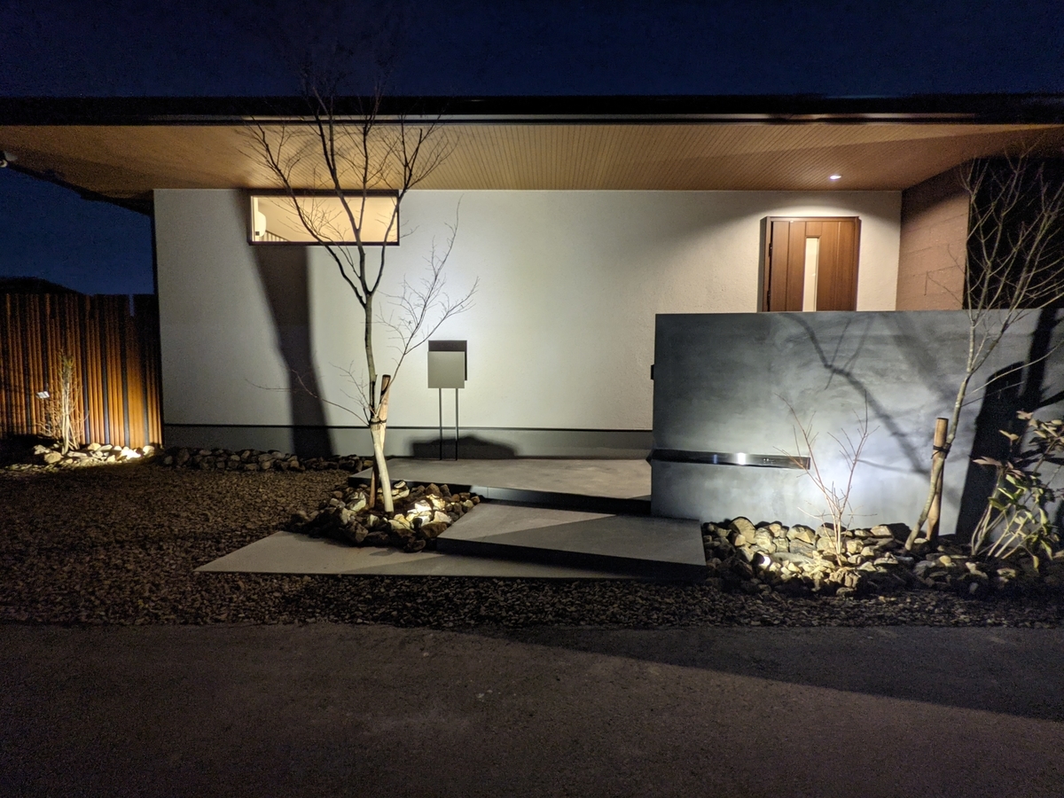 長久手市住友林業の家 平屋 おしゃれな外構デザインスタジオリム名古屋 愛知