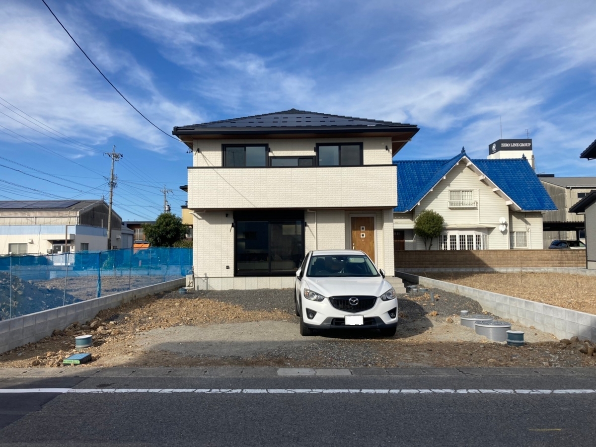 岐阜県 ヘーベルハウスの家 着工 - おしゃれな外構デザインスタジオリム名古屋・愛知
