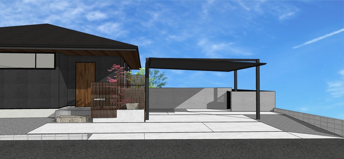 愛知外構　おしゃれ外構愛知　住友林業外構