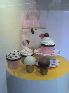 ケーキ型小物入れ