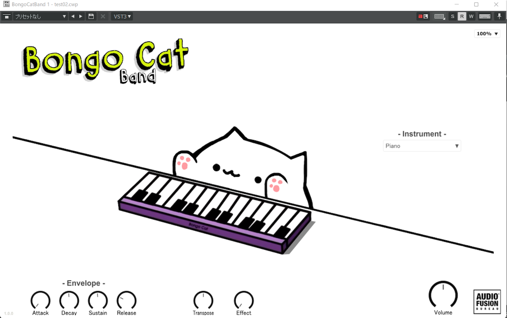Error instruments Game Cat Synth（ゲーム猫）
