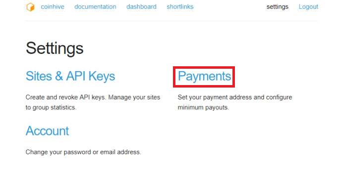 Payments
