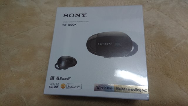 SONY WF-1000X パッケージ