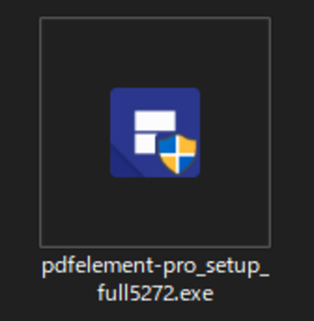インストーラファイル