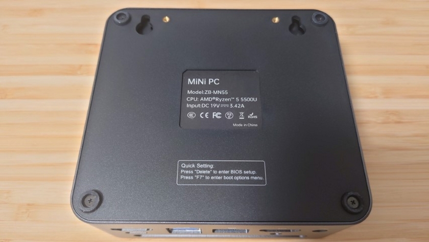 ミニPC買ってUbuntu22.04入れてみた - lisz-works