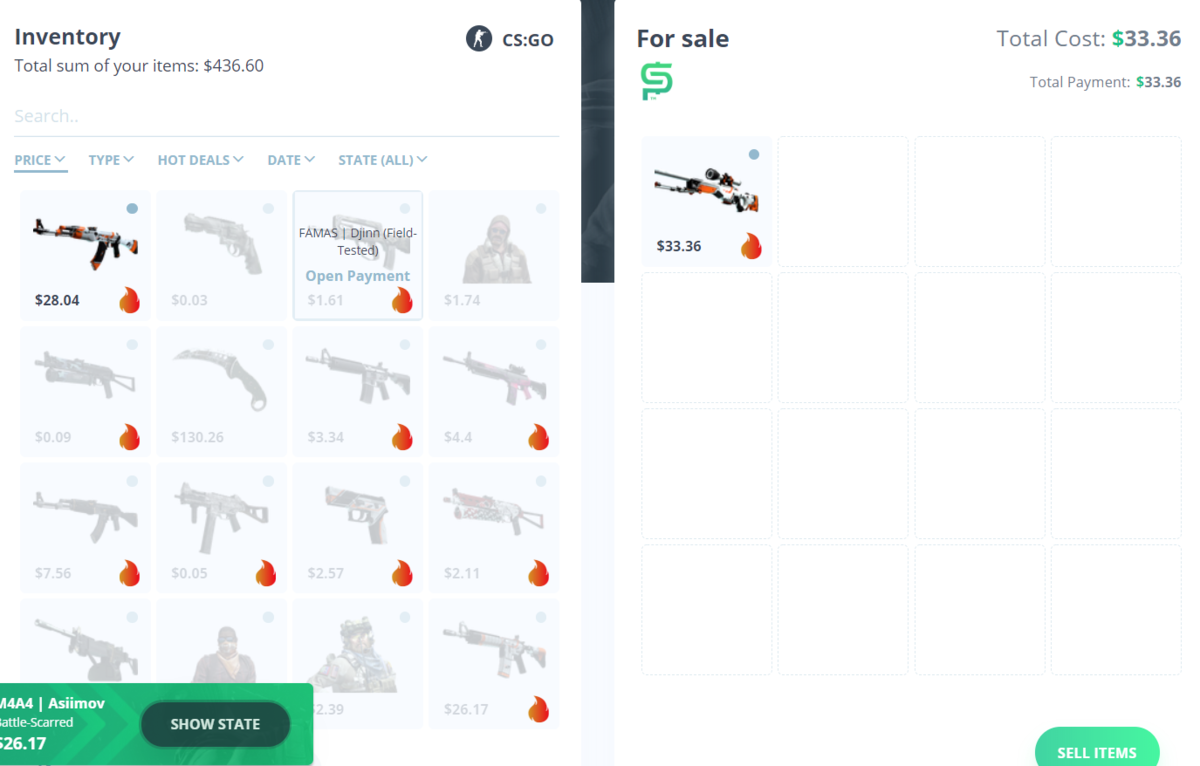 年最新版 Csgoのスキンを現金化する方法 Csgoブログ
