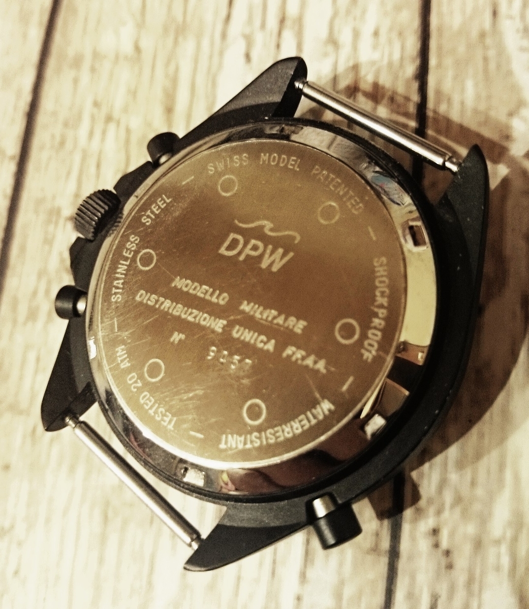 u*f様 DPW Military Tested 腕時計 ミリタリーウオッチ】 ゴールの向こう側 - 無駄遣い備忘録 『 漢の