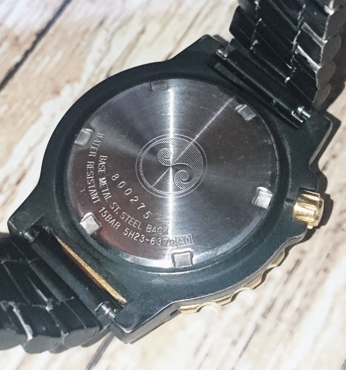 電池新品　SEIKO セイコー クロノス 5H23-7020 クォーツ 電池交換済み】美品 SEIKO Chronos DAYDATE セイコー クロノス