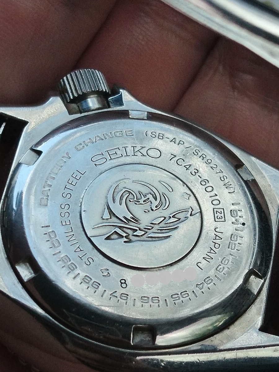 SEIKO 7C43-6010 Professional 200m 】ダメージダイバーズ