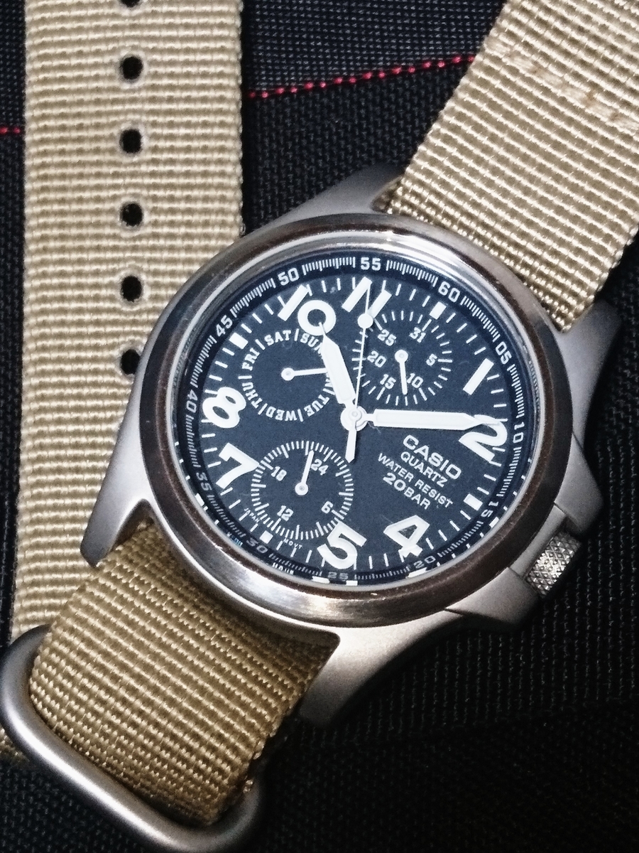 CASIOカシオ オリーブドラブ ミリタリータイプ腕時計 Yahoo!オークション - CASIO カシオ ミリタリーウォッチ MD-706