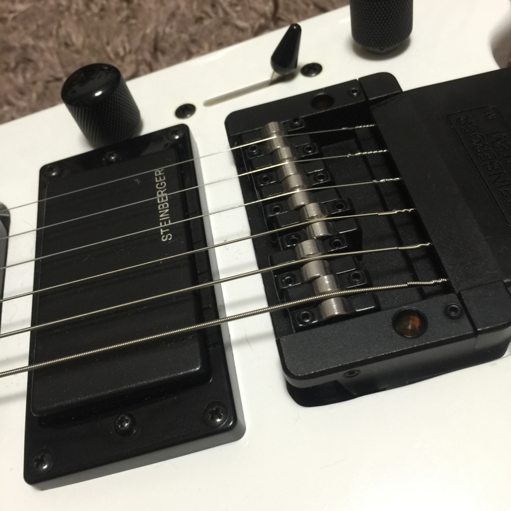 5B8 Spirit BY STEINBERGERエレキギターブラック音出し確認 Steinberger Spirit GT-Proの印象｜BlancheのBLOG｜LTM