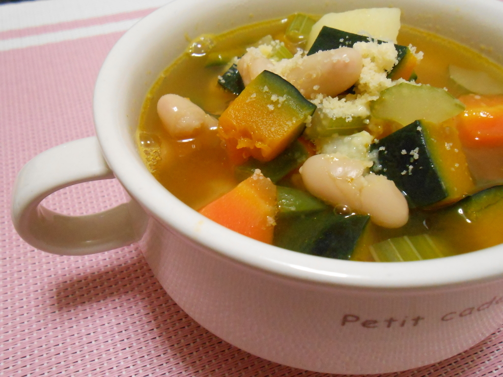 トスカーナ風白インゲン豆のスープのレシピ