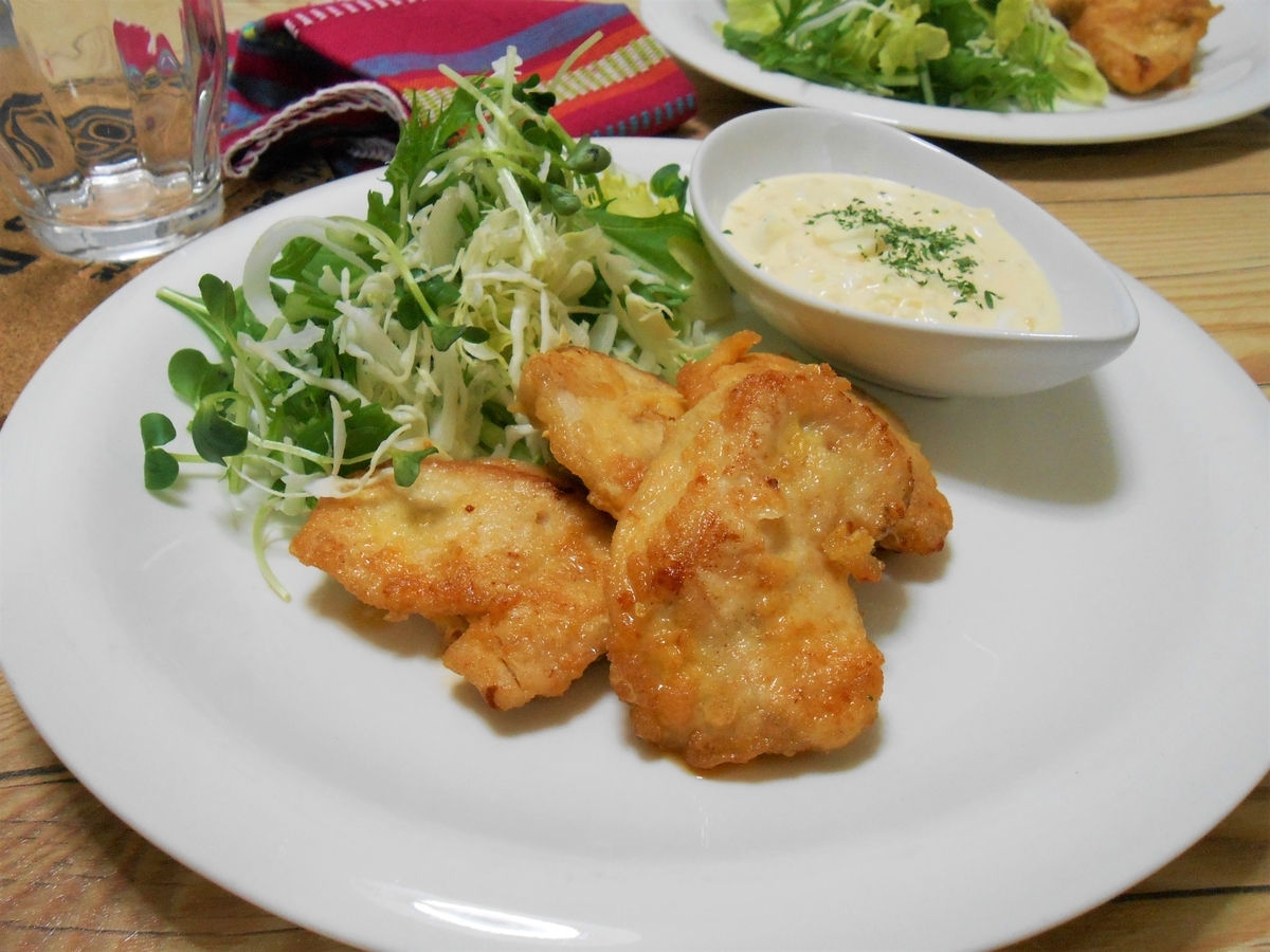 チキンのワインとタラゴン添えのレシピ