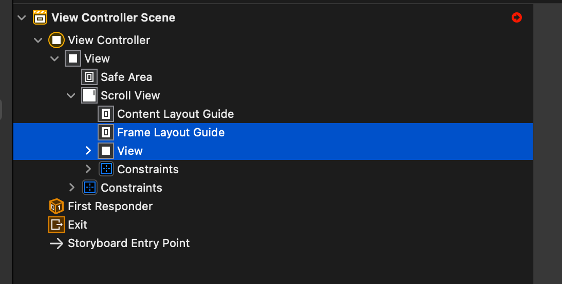 Storyboard UIScrollView AutoLayout has Ambiguous Scrollable Content 