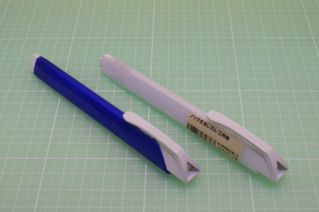 無印良品 ノック式消しゴム 三角軸 カフェイン中毒日記