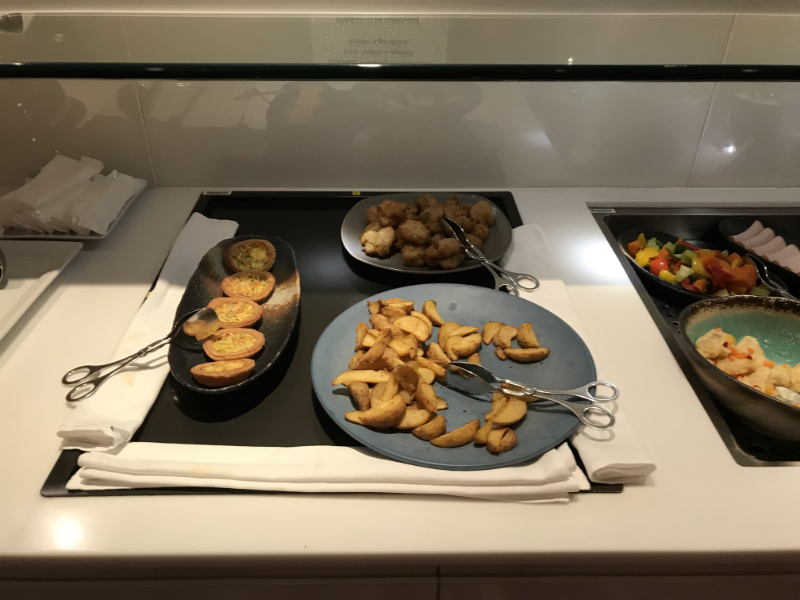 カンタス航空ラウンジ食事2 カンタス航空ラウンジ食事2