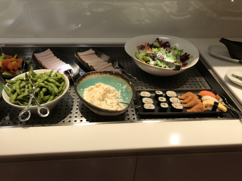 カンタス航空ラウンジ食事3 カンタス航空ラウンジ食事3