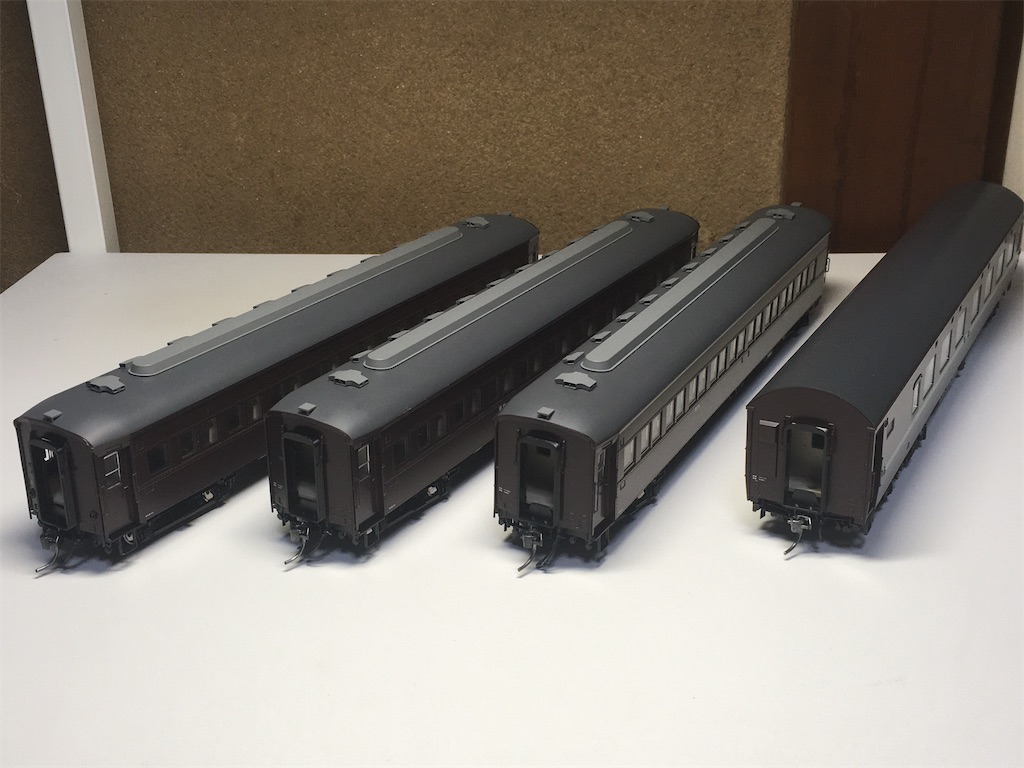 TOMIX HO スハネ30・スハネフ30をいじる。2 - 鉄道模型をいじってみよう！