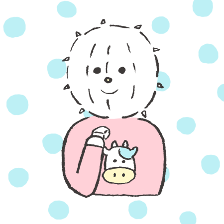f:id:logequal:20161016201945p:plain クリームチーズを食べるイコール君