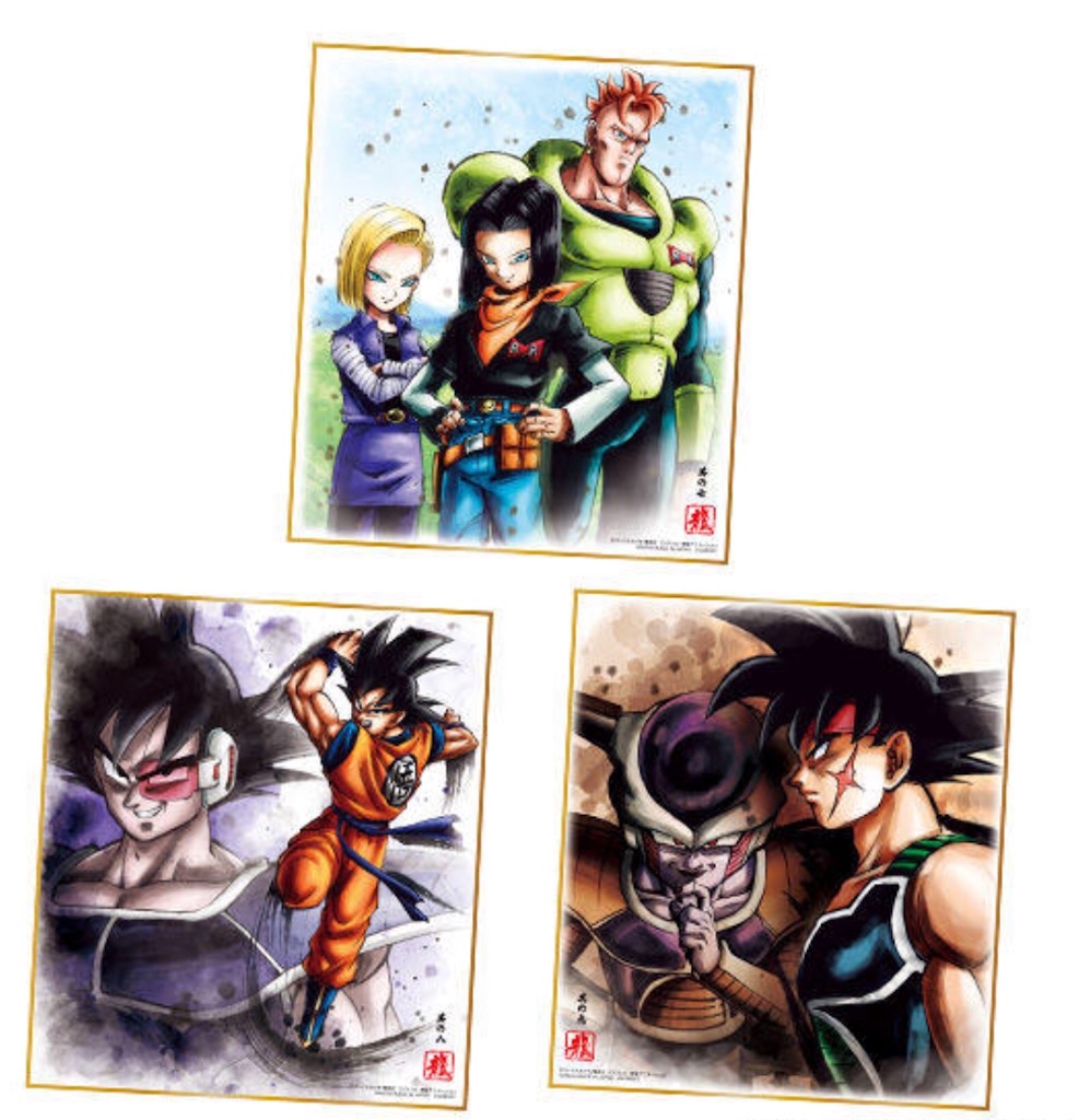 ドラゴンボール色紙art11 ドラゴンボール 色紙ART 6 箔押し