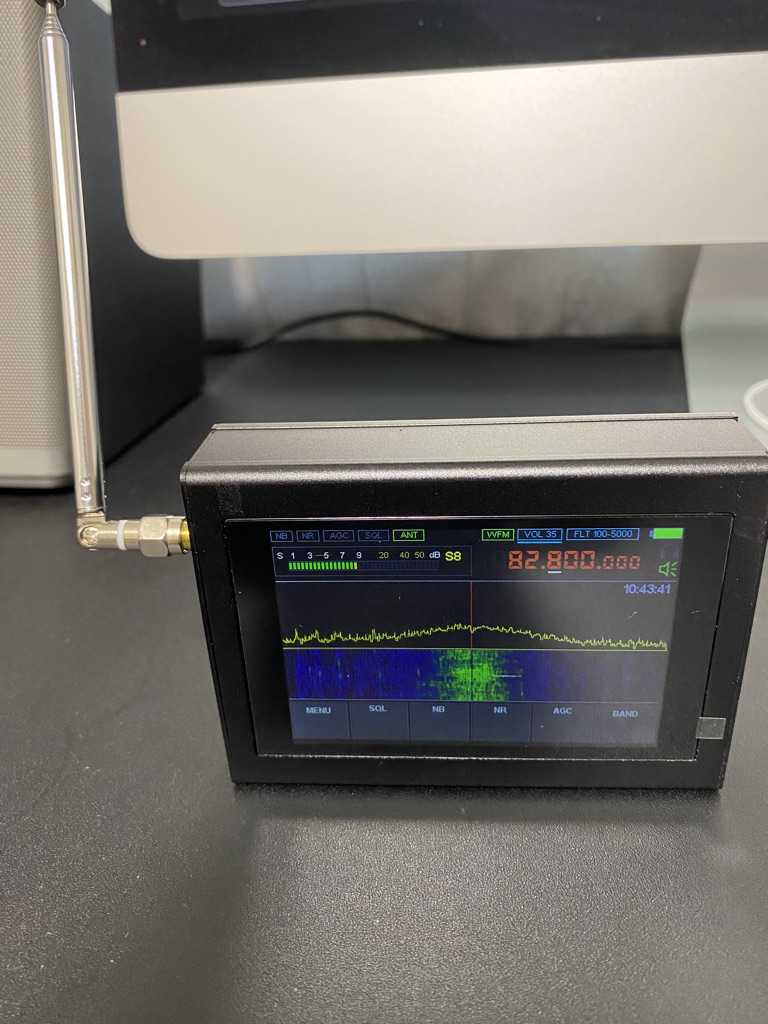 KKnoon SDR短波　受信機 あまてむ｜KKnoon SDR 受信機 50KHz-200MHzマラカイト タッチ